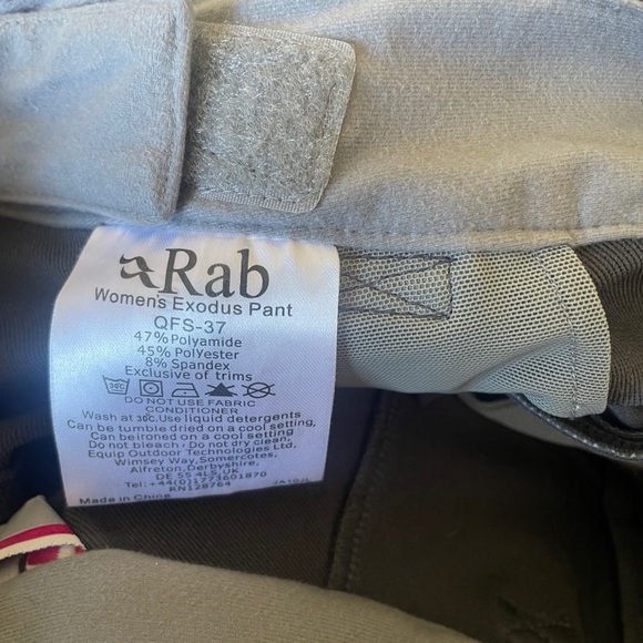 rab womens exodus pant - Picture 2 of 5